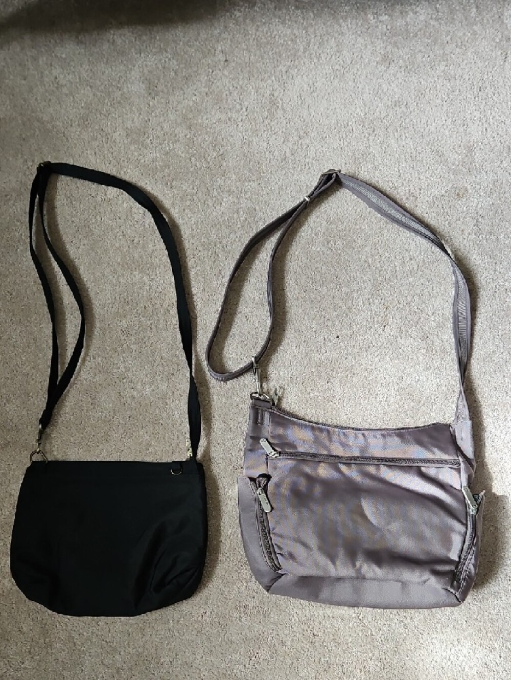 Travelon Black and Gray Crossbody Bags Duo - Picture 6 of 16